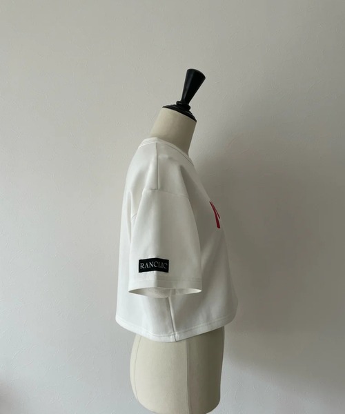 RANCLIC(ランクリック)の「memoire ロゴミニT(Tシャツ/カットソー・レディース・レッド・FREE)」の21枚目の写真