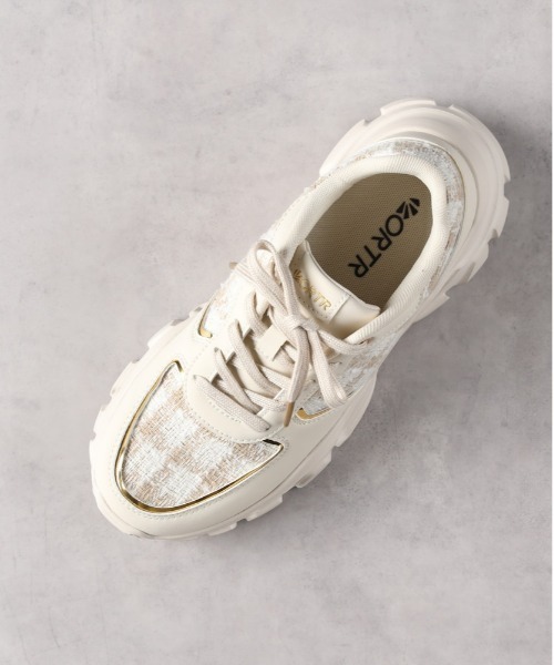 Right-on（ライトオン）の「【ORiental TRaffic】２ＷＡＹシューレーススニーカー（スニーカー・レディース・ブラック/ベージュ・37inch/36inch/38inch）」の11枚目の写真