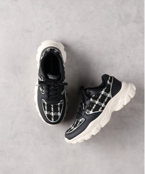 Right-on（ライトオン）の「【ORiental TRaffic】２ＷＡＹシューレーススニーカー（スニーカー・レディース・ブラック/ベージュ・37inch/36inch/38inch）」の8枚目の写真