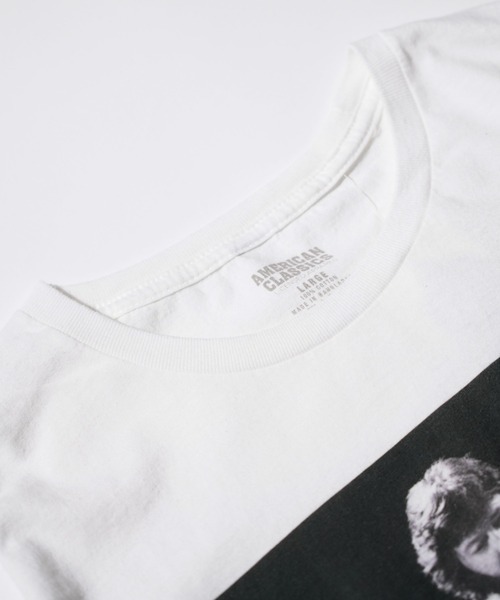 THRIFTY LOOK（スリフティールック）の「THRIFTY LOOK / スリフティールック THRIFTY 'ERIC CLAPTON' TEE エリック・クラプトン バンドTシャツ（Tシャツ/カットソー・メンズ・ホワイト/ホワイト系1/ブラック/ブラック系1/ブラック系2・MEDIUM/LARGE/X-LARGE/XX-LARGE）」の6枚目の写真