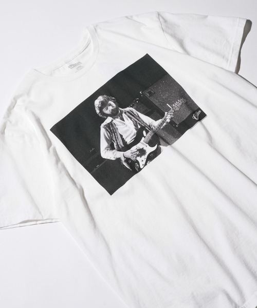 THRIFTY LOOK（スリフティールック）の「THRIFTY LOOK / スリフティールック THRIFTY 'ERIC CLAPTON' TEE エリック・クラプトン バンドTシャツ（Tシャツ/カットソー・メンズ・ホワイト/ホワイト系1/ブラック/ブラック系1/ブラック系2・MEDIUM/LARGE/X-LARGE/XX-LARGE）」の7枚目の写真