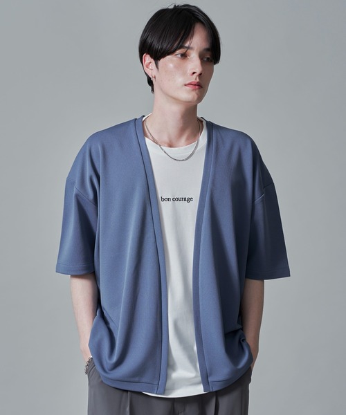 BROWNY（ブラウニー）の「BROWNY/アンサンブルカーディガン（アンサンブル・メンズ・ブルー/チャコール・MEDIUM/LARGE）」の19枚目の写真
