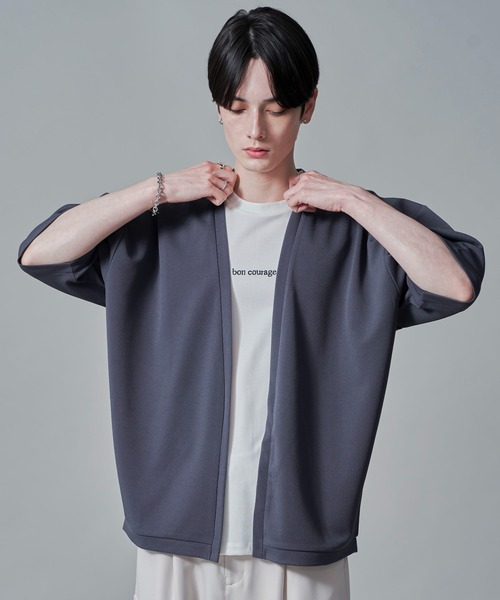 BROWNY（ブラウニー）の「BROWNY/アンサンブルカーディガン（アンサンブル・メンズ・ブルー/チャコール・MEDIUM/LARGE）」の22枚目の写真