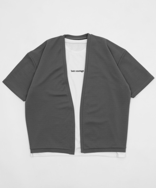 BROWNY（ブラウニー）の「BROWNY/アンサンブルカーディガン（アンサンブル・メンズ・ブルー/チャコール・MEDIUM/LARGE）」の14枚目の写真