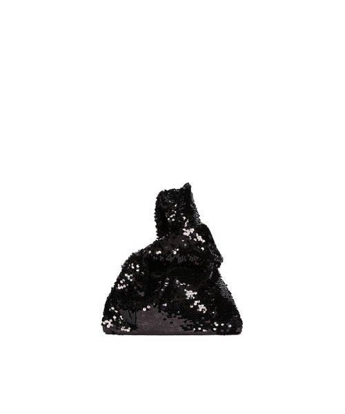 MSGM(エムエスジーエム)の「スパンコール ミニバッグ(ハンドバッグ・レディース・イエロー/レッド/ブラック・ONE SIZE)」の2枚目の写真