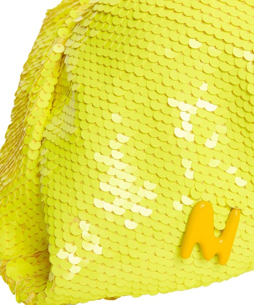 MSGM(エムエスジーエム)の「スパンコール ミニバッグ(ハンドバッグ・レディース・イエロー/レッド/ブラック・ONE SIZE)」の6枚目の写真