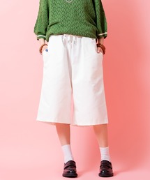 a.p.o.v.（エーピーオービー）の「a.p.o.v. コットンワークワイドハーフパンツ（チノパンツ）」