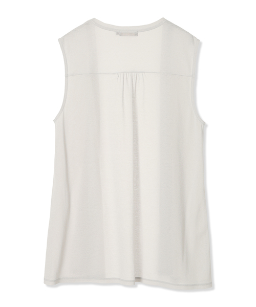 DECOY SINCE 1981（デコイシンスイチキュウハチイチ）の「カットソージレ（カーディガン/ボレロ・レディース・ネイビー/グレー/カーキ・M/L/LL）」の22枚目の写真