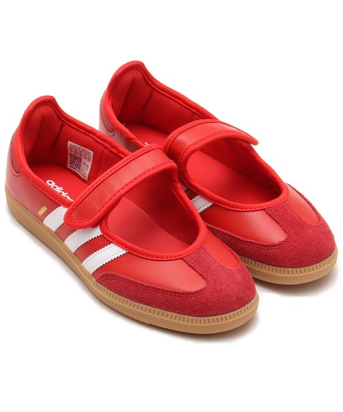 adidas(アディダス)の「adidas SAMBA JANE W / アディダス サンバジェーン W(スニーカー・レディース・レッド・23.0cm/23.5cm/24.0cm/24.5cm/25.0cm)」の1枚目の写真