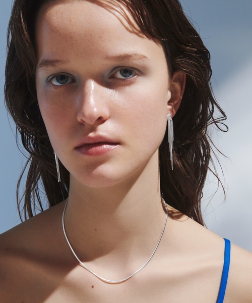 quip queint(クイップクエイント)の「【quip queint】supple pierce/サプル ピアス(ピアス(両耳用)・レディース・シルバー・FREE)」の1枚目の写真