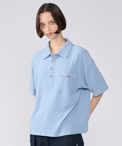 ポロシャツ ポロ 「mahagrid/マハグリッド」LION LS KNIT POLO/ライオンニットポロ レディース メンズ POLO RALPH LAUREN（ウィメンズ） スリム フィット ストレッチ