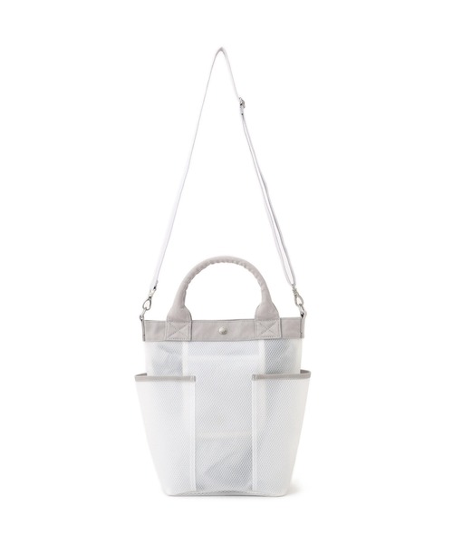 AVIREX（アヴィレックス）の「《直営店限定》CLEAR TOTE BAG/クリアトートバッグ（トートバッグ・レディース・イエロー/ブラック/グレー/セージグリーン/ブルー・F）」の12枚目の写真