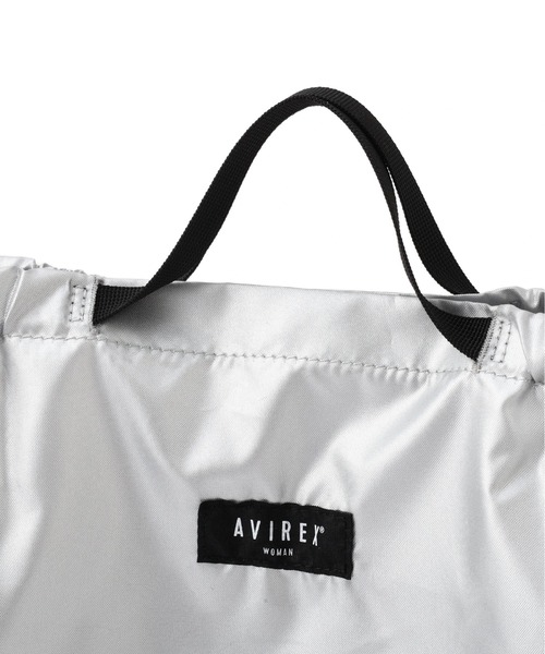AVIREX（アヴィレックス）の「《直営店限定》CLEAR TOTE BAG/クリアトートバッグ（トートバッグ・レディース・イエロー/ブラック/グレー/セージグリーン/ブルー・F）」の19枚目の写真