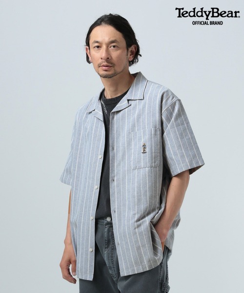 テディ 半袖 美品 R&D.M.Co- オールドマンズテーラー クラウンテディ