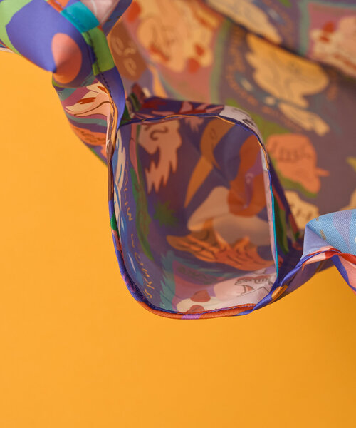 BIRTHDAY BAR（バースデイバー）の「norahi x BIRTHDAY BAR エコバッグ（エコバッグ/サブバッグ・レディース・ブルー/ホワイト・0）」の13枚目の写真