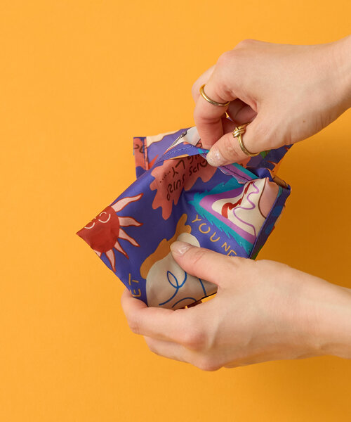 BIRTHDAY BAR（バースデイバー）の「norahi x BIRTHDAY BAR エコバッグ（エコバッグ/サブバッグ・レディース・ブルー/ホワイト・0）」の18枚目の写真