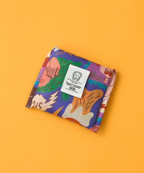 BIRTHDAY BAR（バースデイバー）の「norahi x BIRTHDAY BAR エコバッグ（エコバッグ/サブバッグ・レディース・ブルー/ホワイト・0）」の19枚目の写真