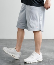 FILA フィラ QUICKDRY 吸汗速乾ワンポイントロゴ刺繍メッシュハーフパンツ