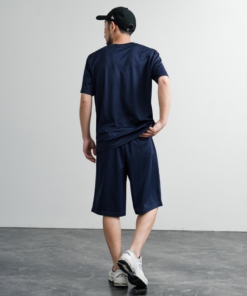 FILA(フィラ)の「FILA フィラ QUICKDRY 吸汗速乾ワンポイントロゴ刺繍メッシュハーフパンツ(その他パンツ・メンズ・ブラック/ライトグレー/ネイビー・M/L/LL)」の15枚目の写真