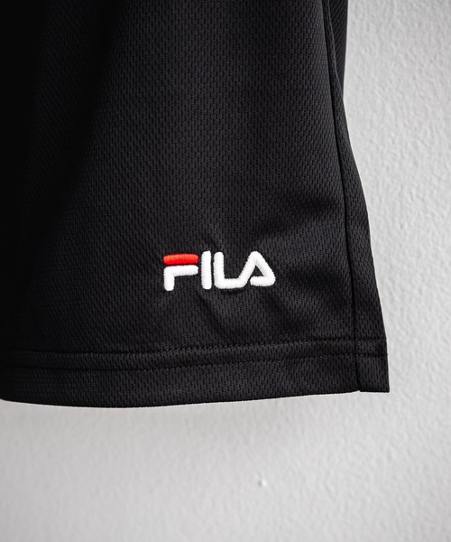 FILA(フィラ)の「FILA フィラ QUICKDRY 吸汗速乾ワンポイントロゴ刺繍メッシュハーフパンツ(その他パンツ・メンズ・ブラック/ライトグレー/ネイビー・M/L/LL)」の20枚目の写真