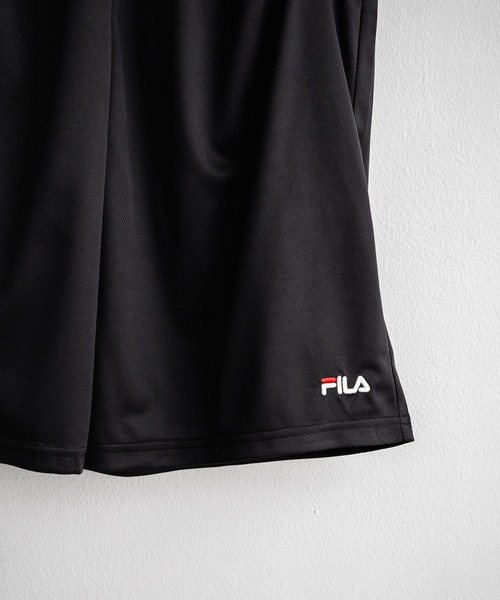 FILA(フィラ)の「FILA フィラ QUICKDRY 吸汗速乾ワンポイントロゴ刺繍メッシュハーフパンツ(その他パンツ・メンズ・ブラック/ライトグレー/ネイビー・M/L/LL)」の21枚目の写真
