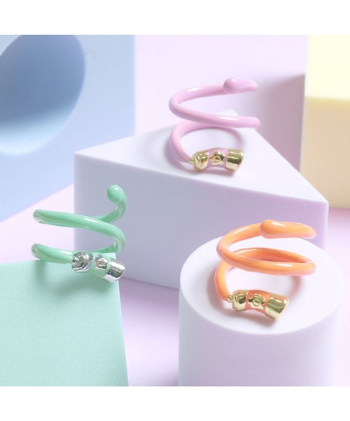 2-5日着 MARY QUANT ドローイングペイント デイジー リング 11号 ドローイングペイント リング（リング）｜MARY QUANT（マリー