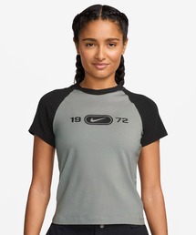 NIKE AS W NSW NK CHLL KNT TEE RGLN / ナイキ ウィメンズ チル ニット ウィメンズ スリム グラフィック Tシャツ【SP】