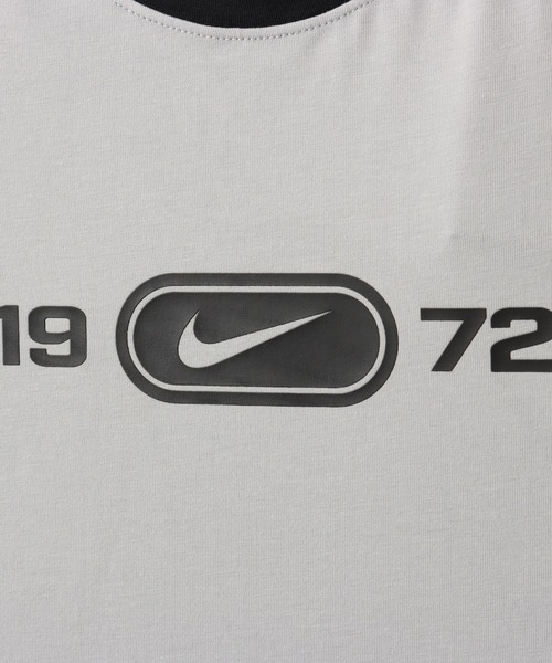 NIKE（ナイキ）の「NIKE AS W NSW NK CHLL KNT TEE RGLN / ナイキ ウィメンズ チル ニット ウィメンズ スリム グラフィック Tシャツ【SP】（Tシャツ/カットソー・レディース・アイボリー/グレー・L/M/S/XS）」の5枚目の写真