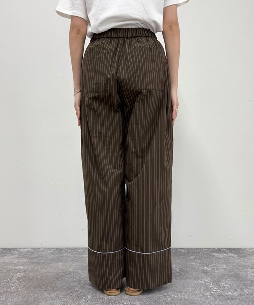 fredy emue（フレディエミュ）の「ストライプパジャマパンツ（その他パンツ・レディース・ブラウン系その他/ブルー系その他・38）」の17枚目の写真