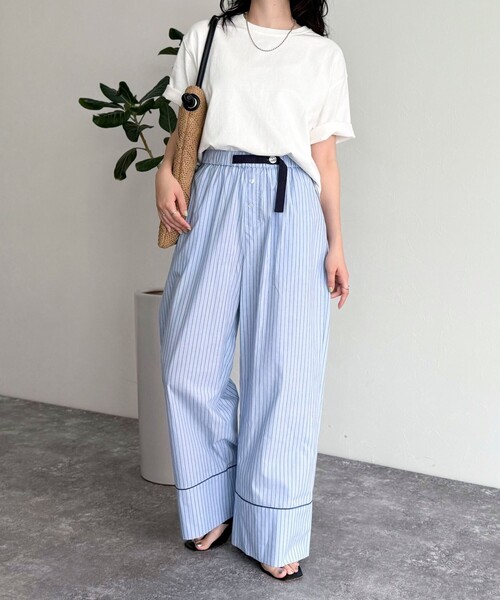 セール】ストライプパジャマパンツ（その他パンツ）｜fredy emue