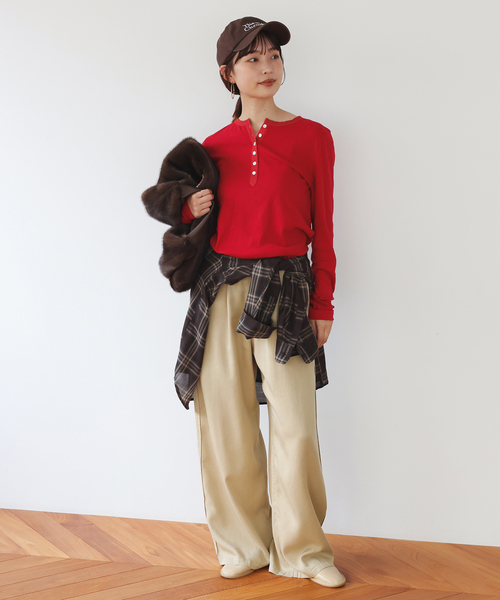 セットアップ対応可》製品染めイージーパンツ（その他パンツ）｜SLOBE