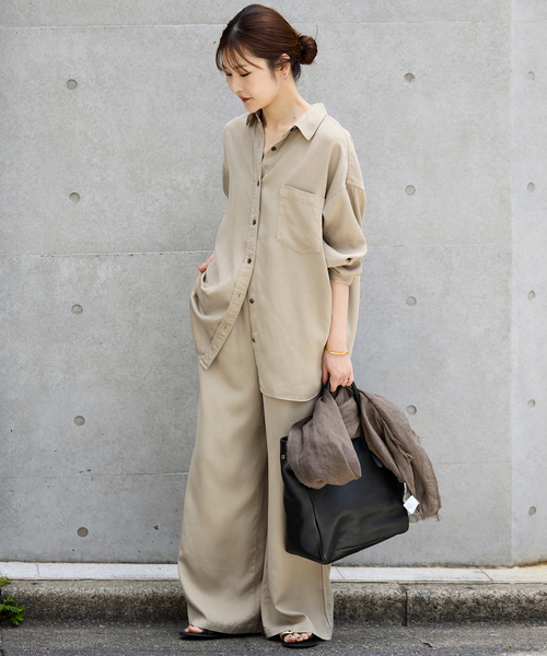 セットアップ対応可》製品染めイージーパンツ（その他パンツ）｜SLOBE