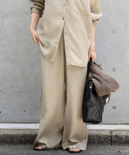 セットアップ対応可》製品染めイージーパンツ（その他パンツ）｜SLOBE