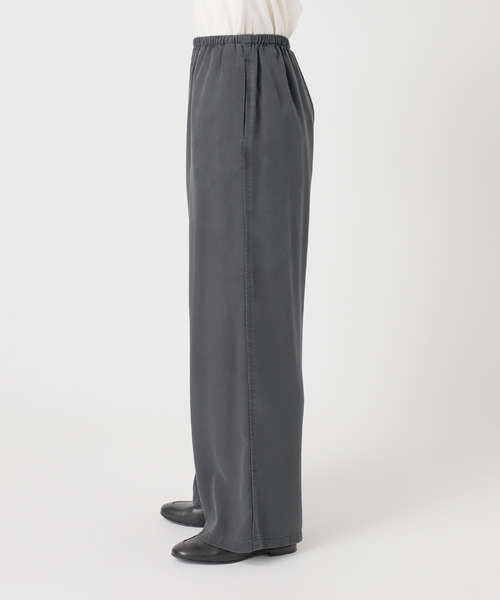 SLOBE IENA(スローブイエナ)の「《セットアップ対応可》製品染めイージーパンツ(その他パンツ・レディース・グレー/カーキ/ベージュ・36/38)」の10枚目の写真