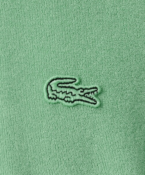 LACOSTE(ラコステ)の「<LACOSTE for BEAUTY&YOUTH> 1トーン パイル Tシャツ(Tシャツ/カットソー・メンズ・ダークグレー/ネイビー/ライム/ホワイト・L/XL/M/S)」の9枚目の写真