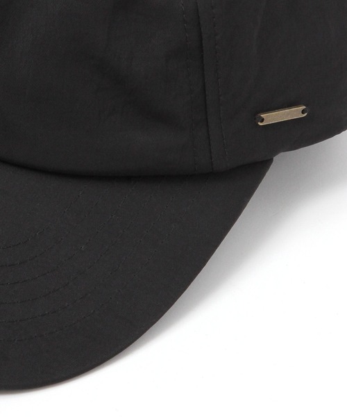 LAKOLE（ラコレ）の「ナイロンリボンキャップ / 492123（キャップ・レディース・ブラック/オフホワイト・FREE）」の6枚目の写真