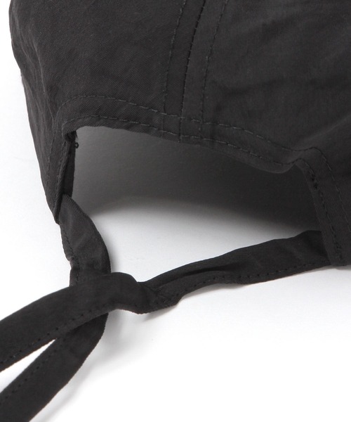 LAKOLE（ラコレ）の「ナイロンリボンキャップ / 492123（キャップ・レディース・ブラック/オフホワイト・FREE）」の3枚目の写真