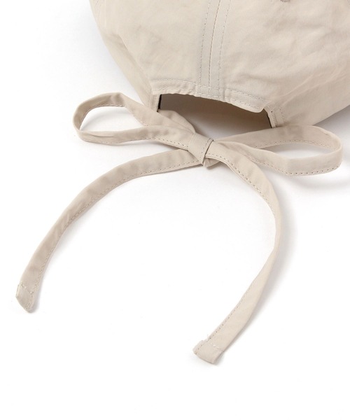 LAKOLE（ラコレ）の「ナイロンリボンキャップ / 492123（キャップ・レディース・ブラック/オフホワイト・FREE）」の13枚目の写真