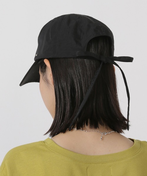 LAKOLE（ラコレ）の「ナイロンリボンキャップ / 492123（キャップ・レディース・ブラック/オフホワイト・FREE）」の16枚目の写真