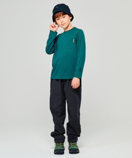 KRIFF MAYER Kid's Collection（クリフメイヤーキッズコレクション）の「綿ワークシルエットパンツ（その他パンツ・キッズ・カーキ/ナチュラル/ダークグレー/キャメル/ネイビー・170/150/140/130/120/160）」の13枚目の写真