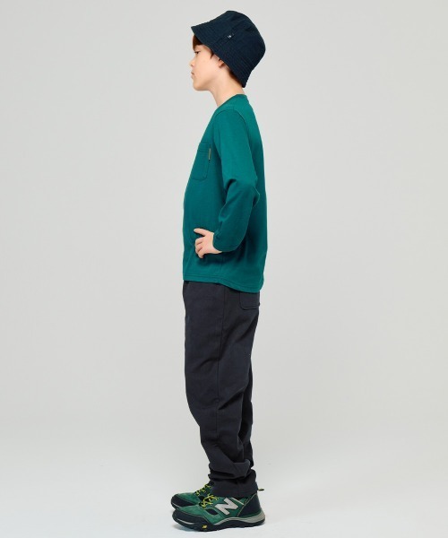 KRIFF MAYER Kid's Collection（クリフメイヤーキッズコレクション）の「綿ワークシルエットパンツ（その他パンツ・キッズ・カーキ/ナチュラル/ダークグレー/キャメル/ネイビー・170/150/140/130/120/160）」の14枚目の写真