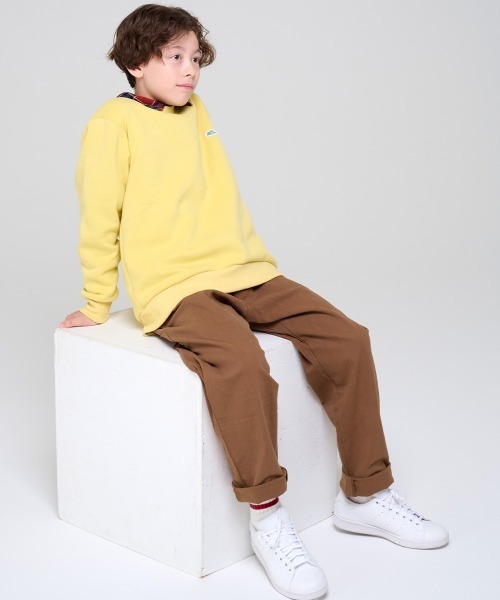 KRIFF MAYER Kid's Collection（クリフメイヤーキッズコレクション）の「綿ワークシルエットパンツ（その他パンツ・キッズ・カーキ/ナチュラル/ダークグレー/キャメル/ネイビー・170/150/140/130/120/160）」の17枚目の写真