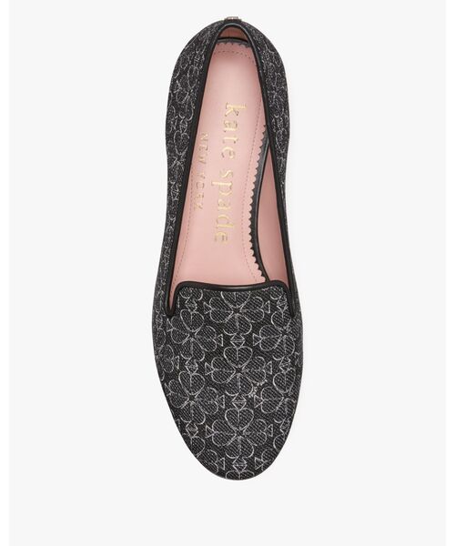 kate spade new york(ケイトスペード ニューヨーク)の「スペード フラワー ラウンジ ローファー(ローファー・レディース・ブラック・6/6.5/7)」の3枚目の写真