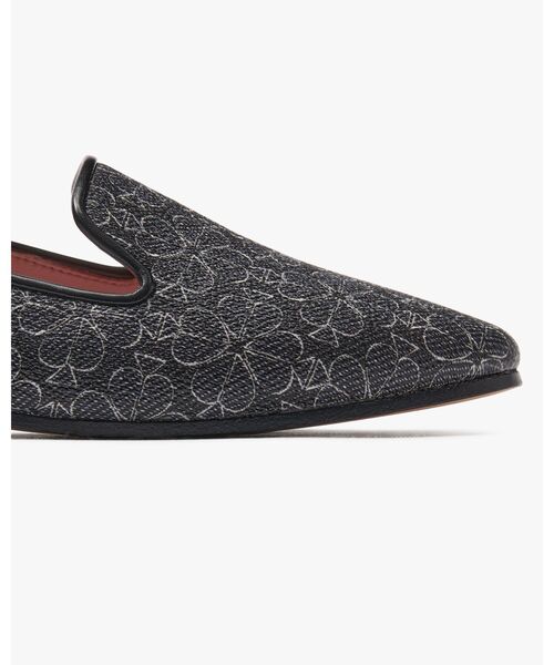 kate spade new york(ケイトスペード ニューヨーク)の「スペード フラワー ラウンジ ローファー(ローファー・レディース・ブラック・6/6.5/7)」の6枚目の写真