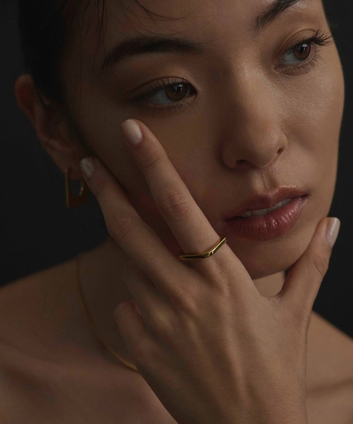 CENE（セネ）の「【CENE】セネ/クオードリング（リング・レディース・ゴールド/シルバー・#13/#11/#9）」の8枚目の写真