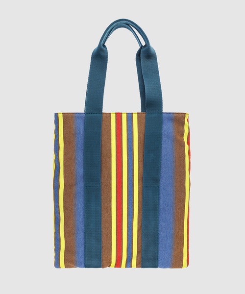MARNI(マルニ)の「PRINTED TOTE / マルニプリントトートバッグ(トートバッグ・レディース・イエロー× ブルー・ONE SIZE)」の2枚目の写真