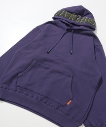 KRIFF MAYER | サガラ刺繍裏起毛パーカー(フードロゴ)(スウェット)