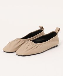 Import & Select（インポートアンドセレクト）の「N.GW エヌ.ジーダブリュ ソフトスクエアシャーリングデザインフラットシューズ（パンプス）」