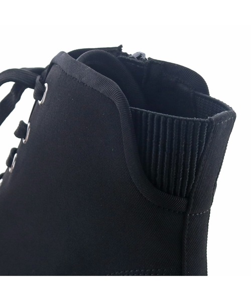 あしながおじさん(アシナガオジサン)の「撥水│ハイカットスニーカー 1310281(スニーカー・レディース・モカ/ブラック・22.5cm/23cm/23.5cm/24cm/24.5cm)」の7枚目の写真