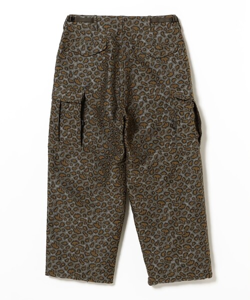 セール】カモ ジャカード ミリタリー 6ポケット オーバーパンツ